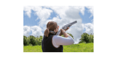 woman with a gun