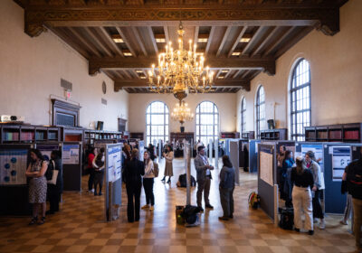 Image of poster presentations at SAVIR 2025