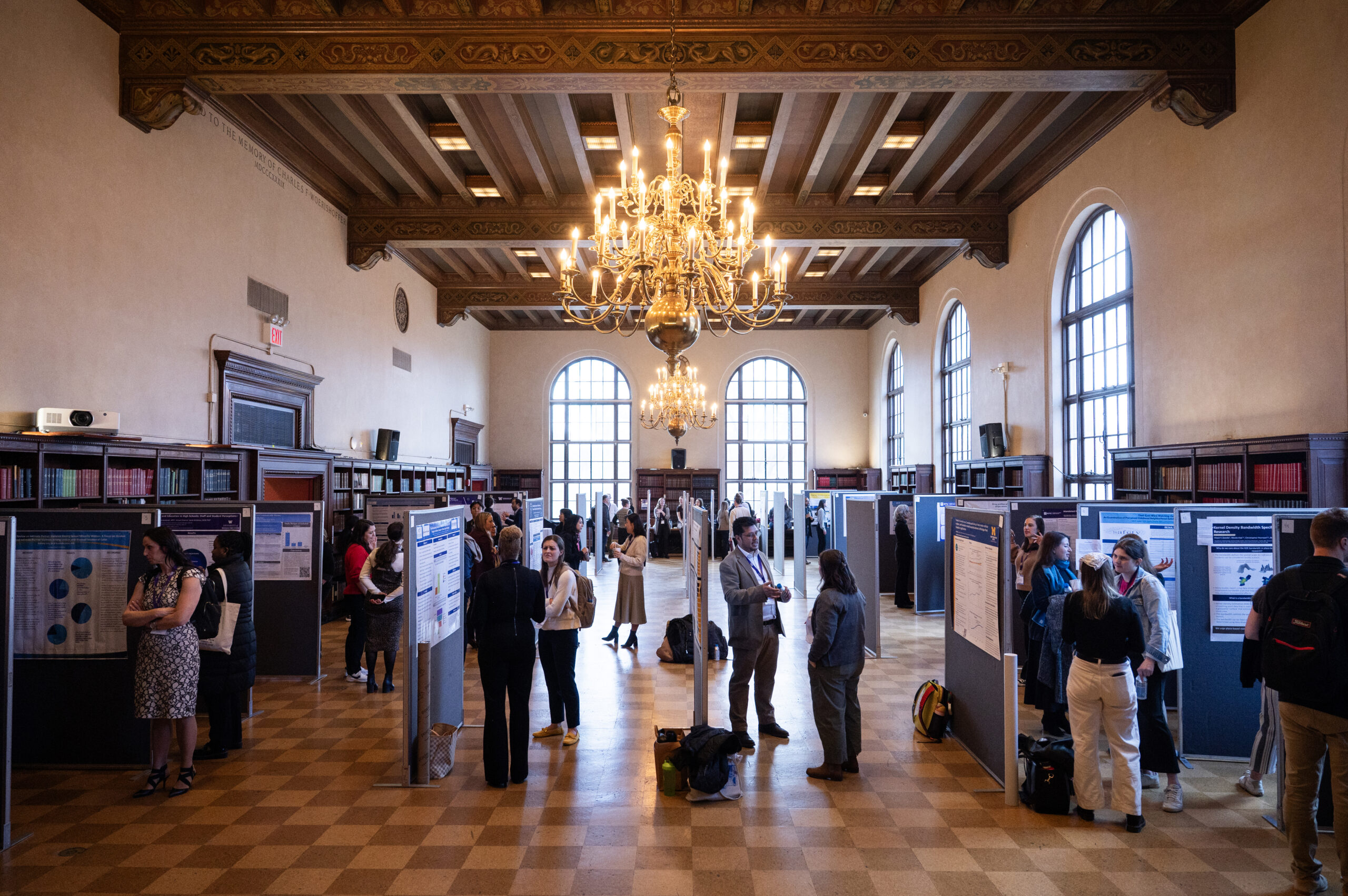 Image of poster presentations at SAVIR 2025