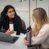 Two SAVIR attendees talking at the 2025 Annual Conference