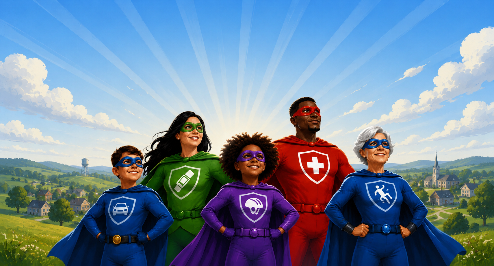 2026 super heroes banner year of action