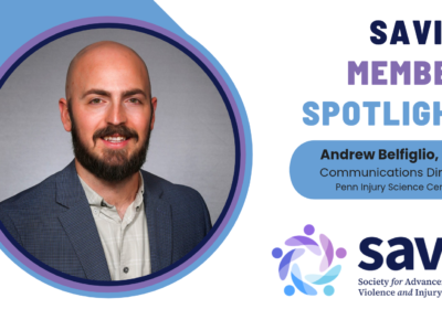 Picture of SAVIR member spotlight Andrew Belfiglio